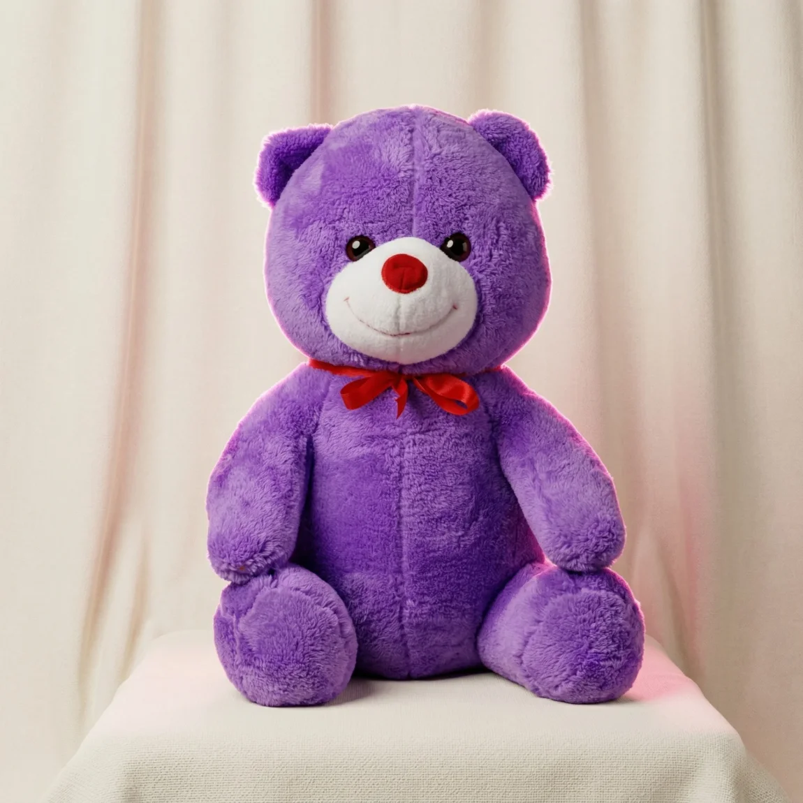 50 Cm Peluş Ayıcık (Mor)
