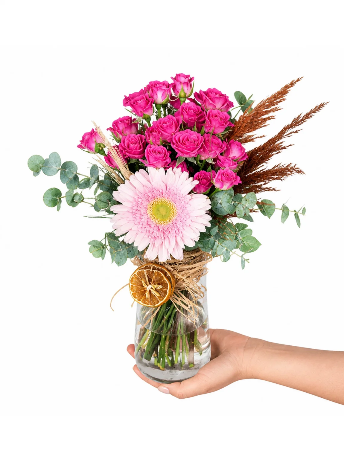Pembe Gerbera Esintisi
