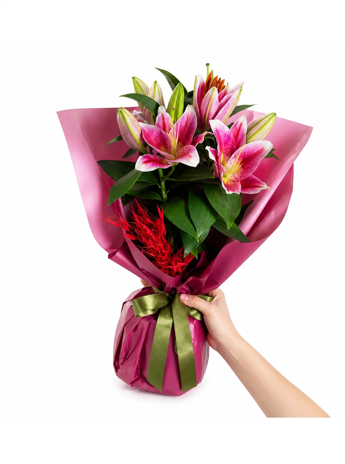 Pembe Lilyum Zarafeti